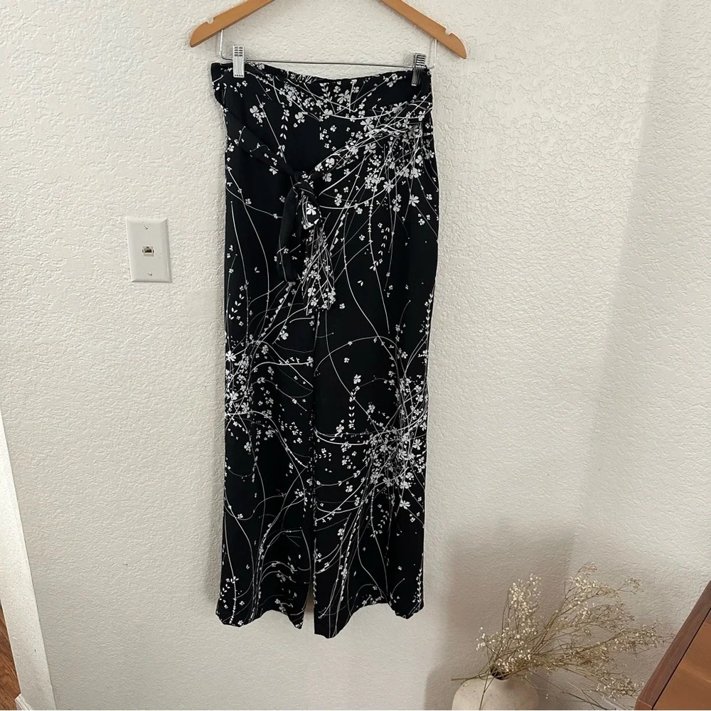 Misa Los Angeles Aliya Black Floral Pants - Picture 1 of 9